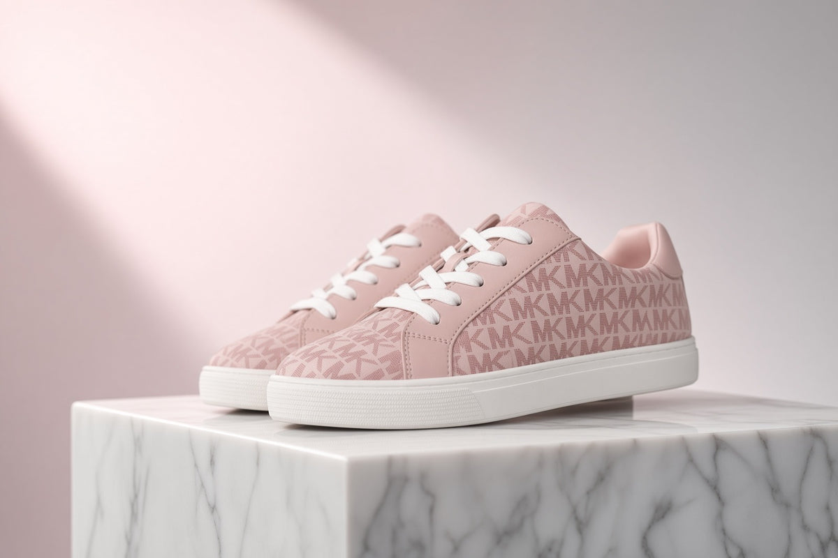 ✨ Tenis Urbanos Michael Kors Monograma – Colección Pink Blush ✨