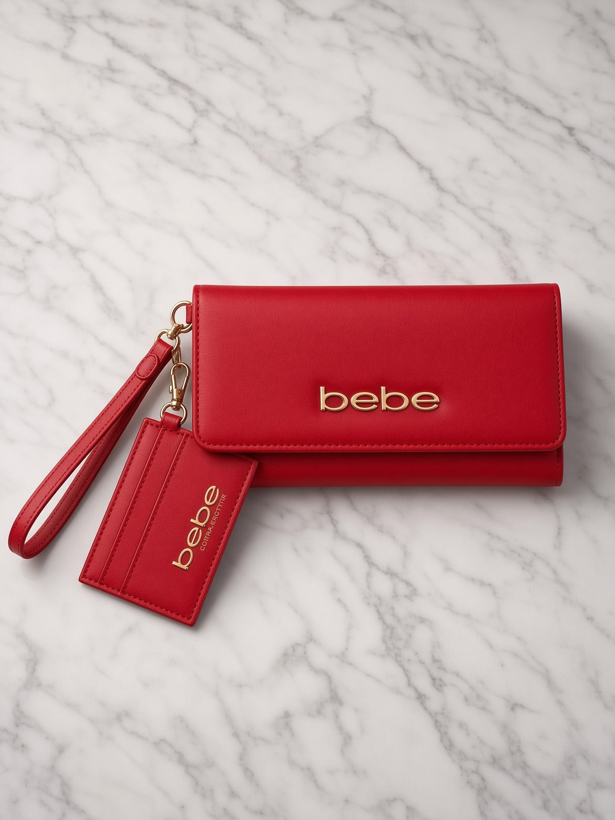 ✨ Billetera Tipo Clutch Bebe con Tarjetero Removible – Edición Especial Red ✨