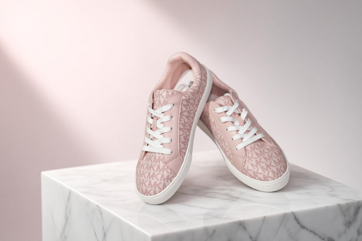 ✨ Tenis Urbanos Michael Kors Monograma – Colección Pink Blush ✨