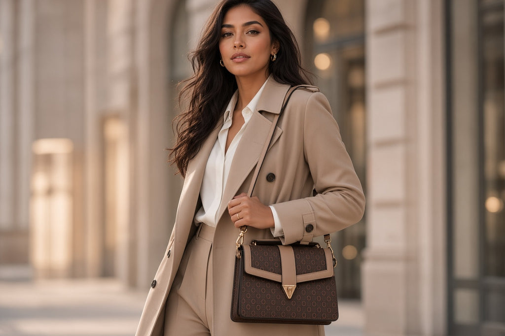 ✨ Bolso de Mano y Manos Libres GUESS – Colección Clásica Monograma ✨