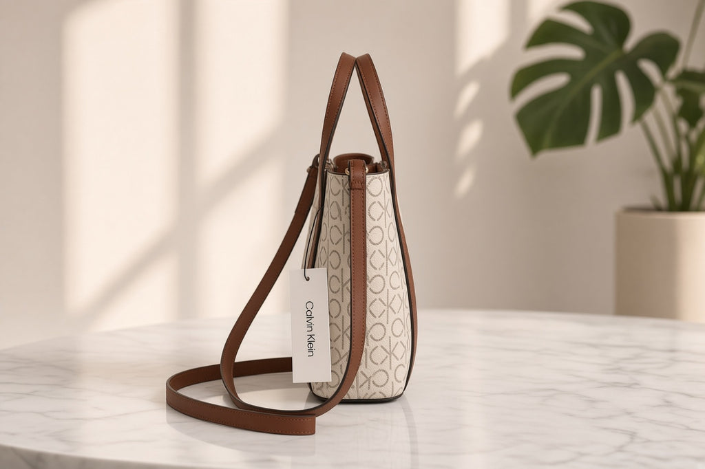 ✨ Mini Tote Calvin Klein Monograma – Colección Signature ✨