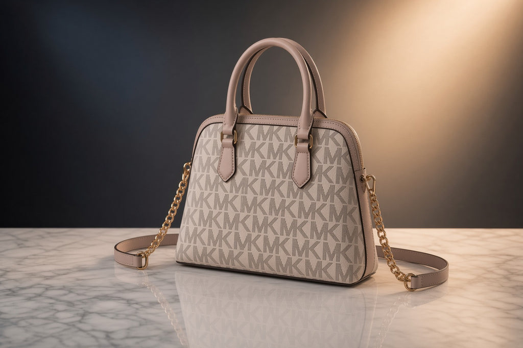 ✨ Bolso Michael Kors Emmy Dome Satchel – Edición Monograma ✨